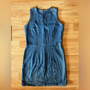 Vintage 80’s Willow Bend Denim Dress Women’s 12 Jean Dress